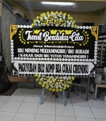 Papan Bunga di Welahan